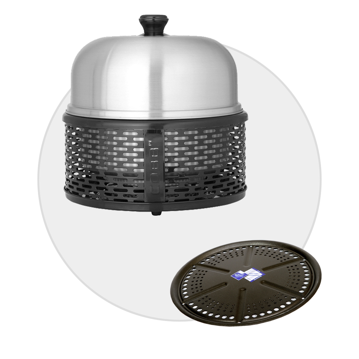 COBB PRO BLACK Holzkohle Grill inkl. Grillplatte